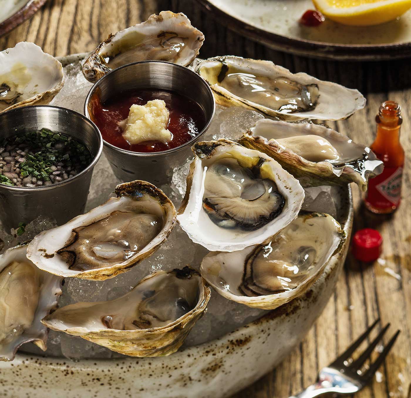 oysters Lionfish Delray