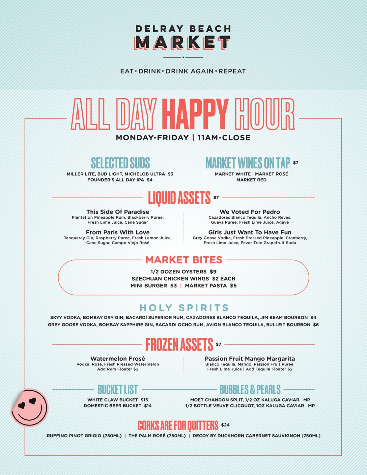 Happy Hour Delray Beach Market