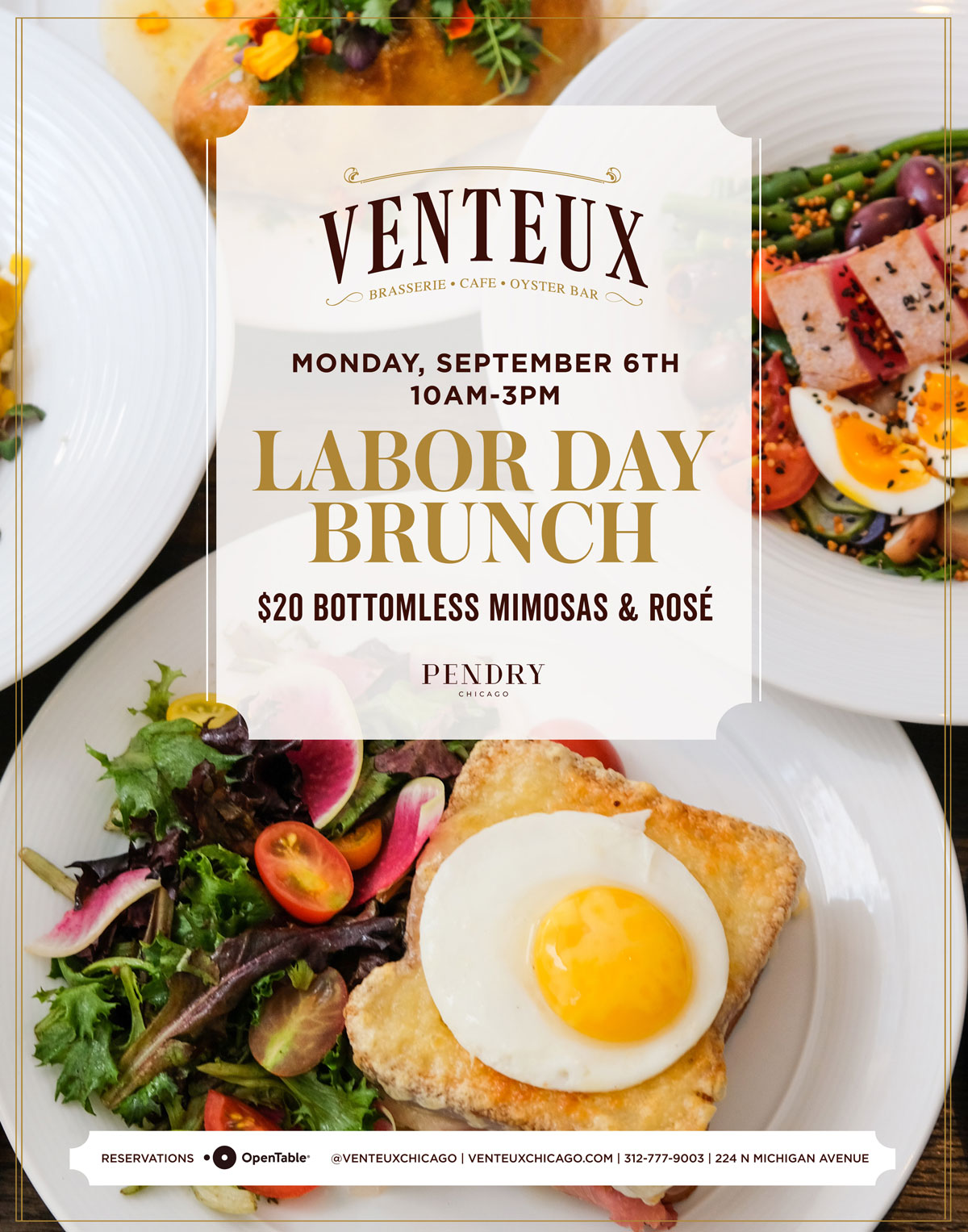 Celebrate Labor Day at Venteux! Venteux Chicago