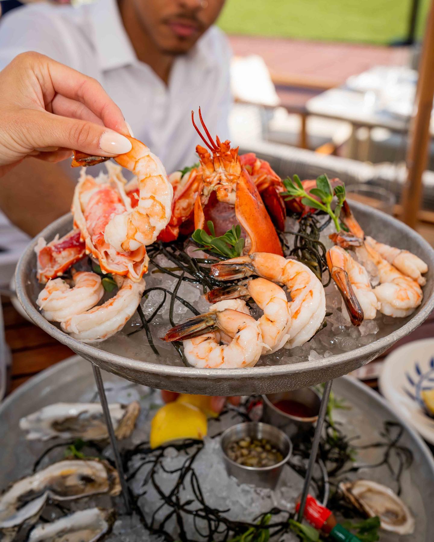 Seafood Tower at Serea Coastal Cuisine - Serẽa San Diego