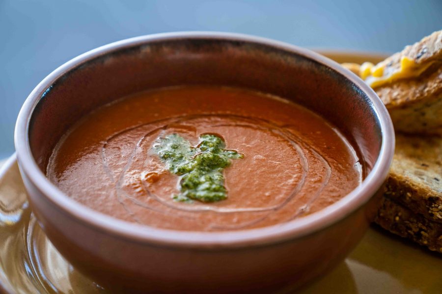 Tomato Soup & Grilled Cheese at Joya Kitchen Joya Kitchen